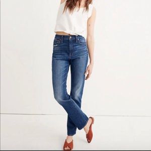 Madewell Women's Boyfriend Jeans - Blue